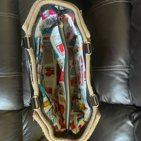 Kate Spade Tote with Matching Wallet and Makeup Bag - Picture 3 of 5